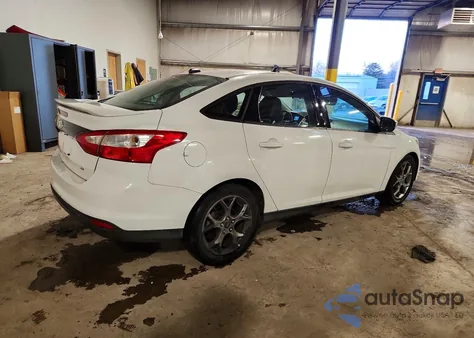 2013 Ford Focus Se from USA, damaged, VIN 1FADP3F23DL354600